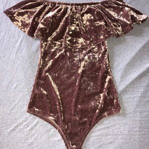 Windsor Velvet Bodysuit